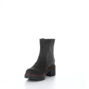 NEW BOS. &amp; CO. women's zap zip up ankle boots in grey