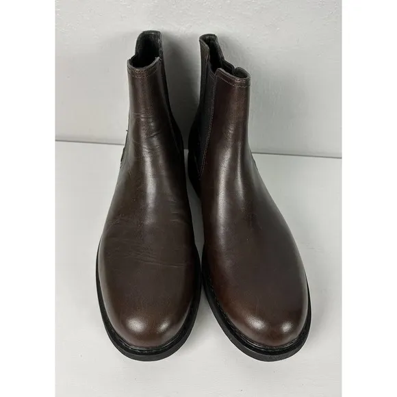 NEW Camper Mens Neuman Chelsea Boot Dark Brown Ultra Light Pigskin Size 45 US 11