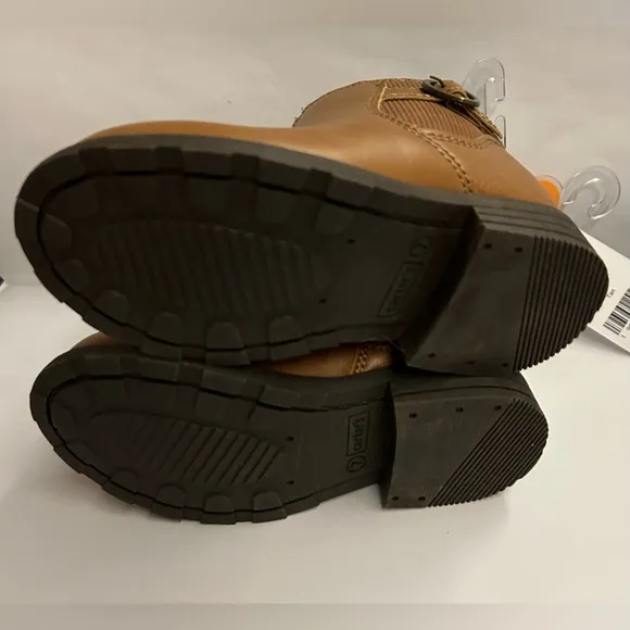 New Carter's Tan Boots Lena size 7 Girl's