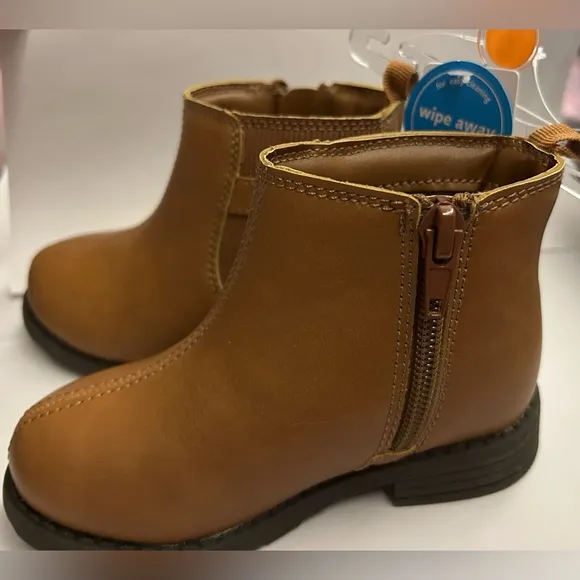New Carter's Tan Boots Lena size 7 Girl's