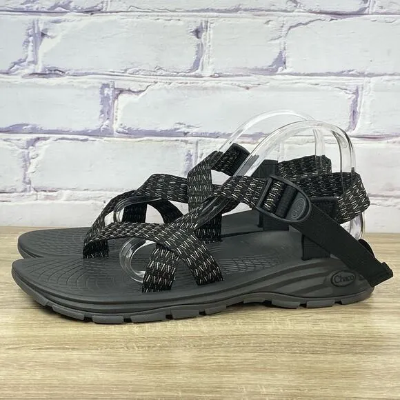 NEW Chaco Zvolv Black Gray Sport Hiking Outdoor Sandals Men’s Size 13