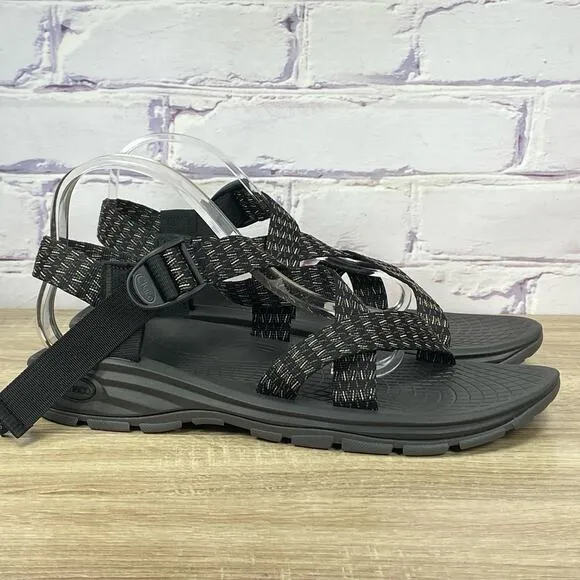 NEW Chaco Zvolv Black Gray Sport Hiking Outdoor Sandals Men’s Size 13