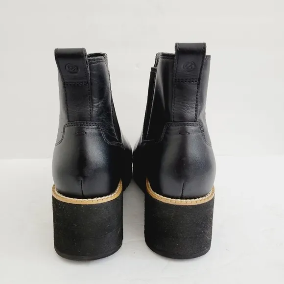 New COLE HAAN ZeroGrand City Wedge Ankle Boots Waterproof, Size 8,5