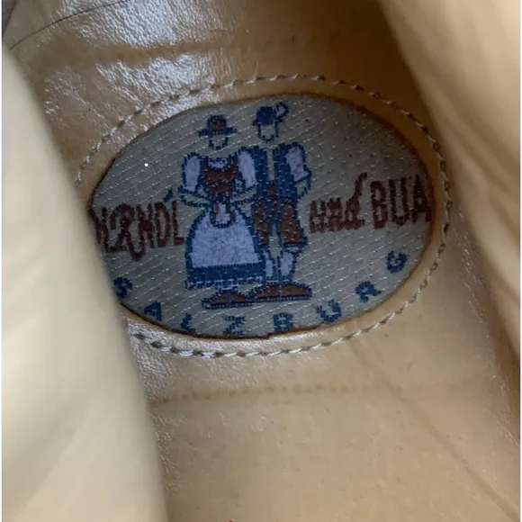 New DIRNDL BUA Made In Austria Hiking Boots Mountain Wear Woman’s Size 7 EURO 38