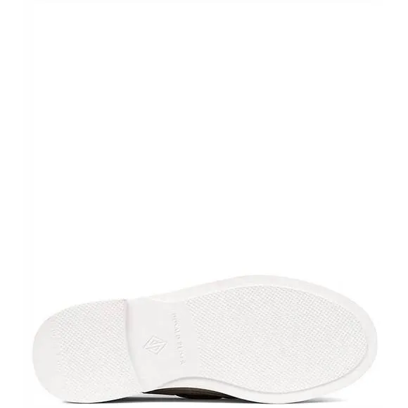 NEW DONALD PLINER women's lillith boat shoe in off white