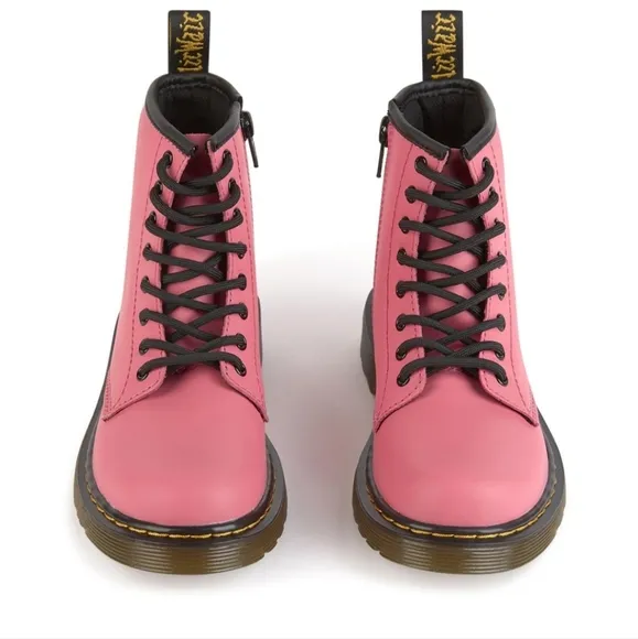 NEW DR. MARTENS 1460 Acid Pink Romario Kids Girls Sz. 2-3