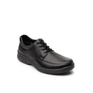 NEW FLEXI men's leather oxford shoe in black