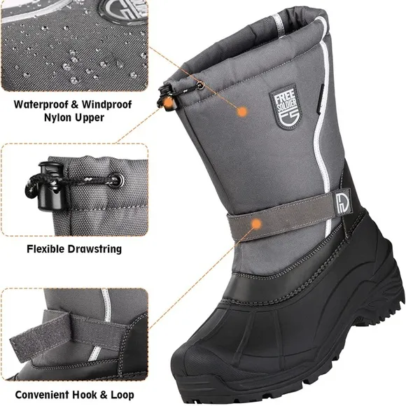 New Free Soldier  waterproof boots