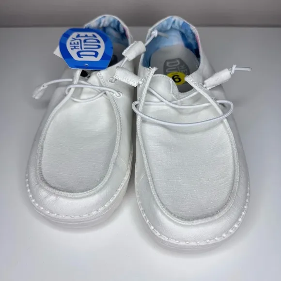 NEW Hey Dude Wendy Silk Moon Slip On Shoes