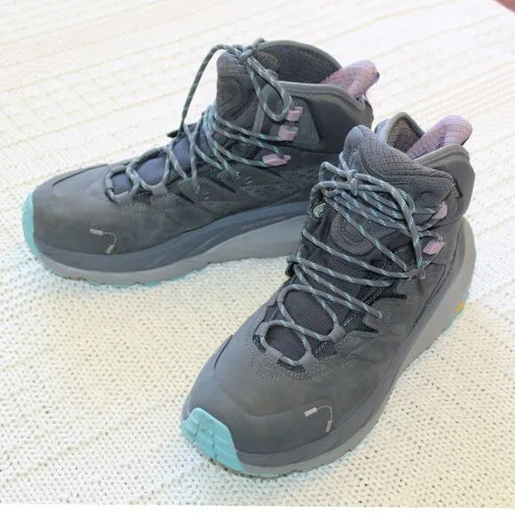 NEW Hoka W Kaha 2 GTX Hiking Boot Size 9.5B Outdoor Vibram Shoes Traveler NO BOX