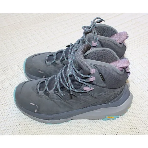 NEW Hoka W Kaha 2 GTX Hiking Boot Size 9.5B Outdoor Vibram Shoes Traveler NO BOX