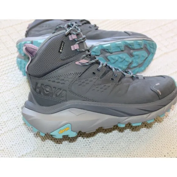 NEW Hoka W Kaha 2 GTX Hiking Boot Size 9.5B Outdoor Vibram Shoes Traveler NO BOX
