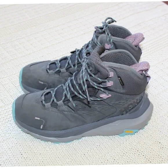 NEW Hoka W Kaha 2 GTX Hiking Boot Size 9.5B Outdoor Vibram Shoes Traveler NO BOX