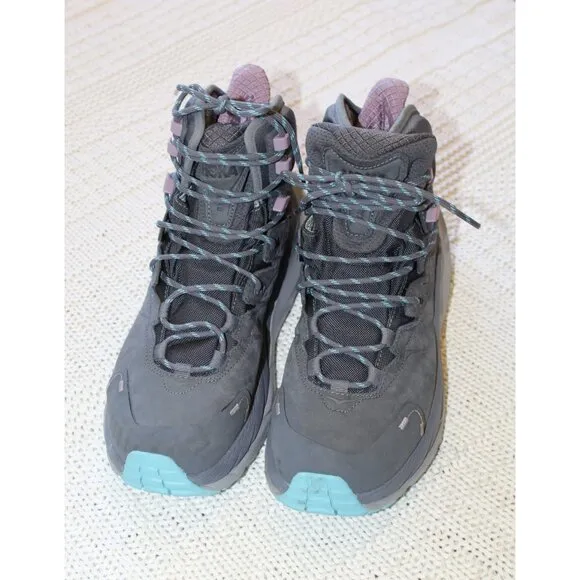 NEW Hoka W Kaha 2 GTX Hiking Boot Size 9.5B Outdoor Vibram Shoes Traveler NO BOX