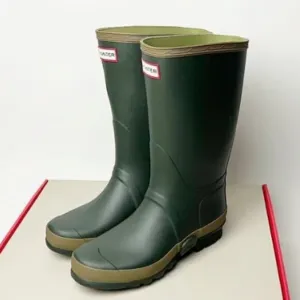 NEW HUNTER Men's Gardener Boots Dark Olive 126mn