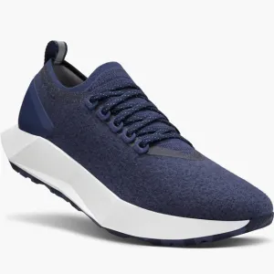 New In Box Allbirds Mens Wool Flyer Mizzle Hazy Indigo (Blizzard) Sneakers 13.5