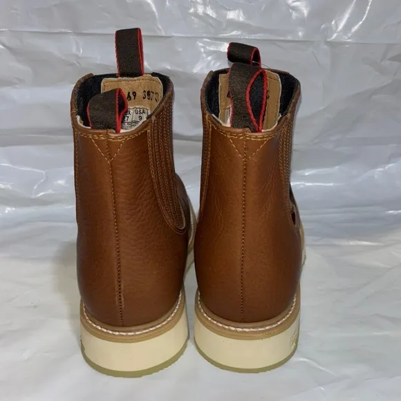 NEW KING WELT Ultra Flex Double Density Lightweight Men Work Boots Size 9