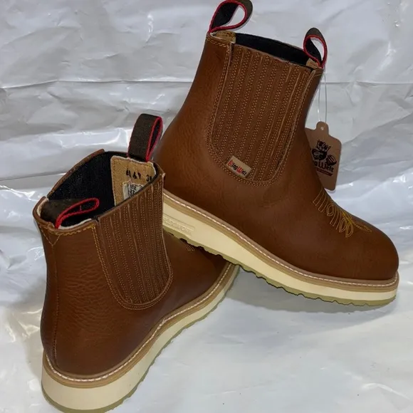 NEW KING WELT Ultra Flex Double Density Lightweight Men Work Boots Size 9