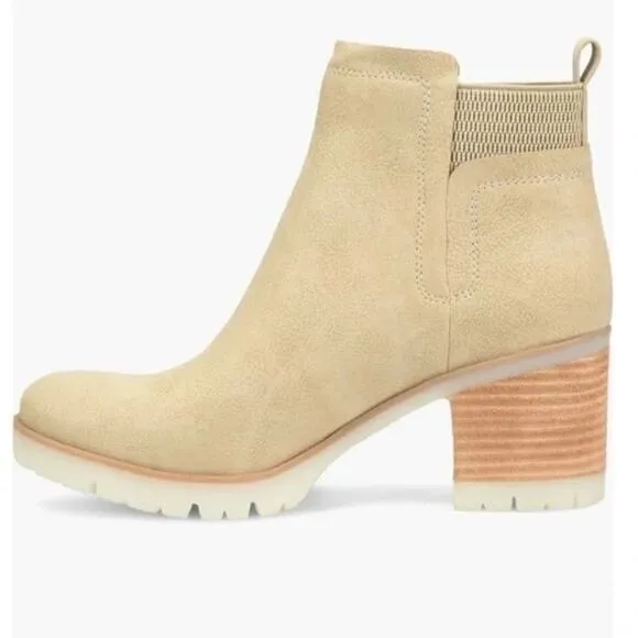 NEW KORK-Ease Natural Elsie Heeled Ankle Boot Size 9 Bootie