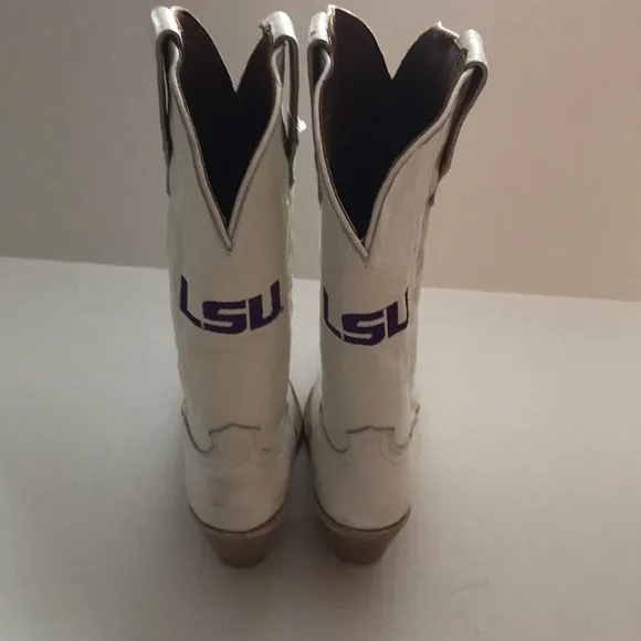 NEW LEIGHTON LSU Cowboy Boots.