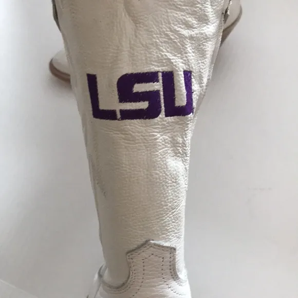 NEW LEIGHTON LSU Cowboy Boots.