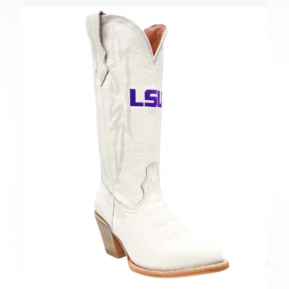 NEW LEIGHTON LSU Cowboy Boots.