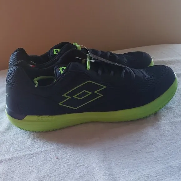 New Lotto Navy Neon Green Sneakers. Men 11