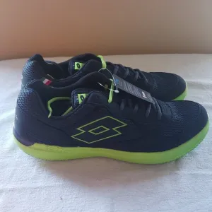New Lotto Navy Neon Green Sneakers. Men 11