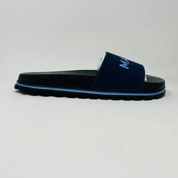 NEW! Marc Jacobs The Slide Navy Blue Casual Sandal Shoe - 8