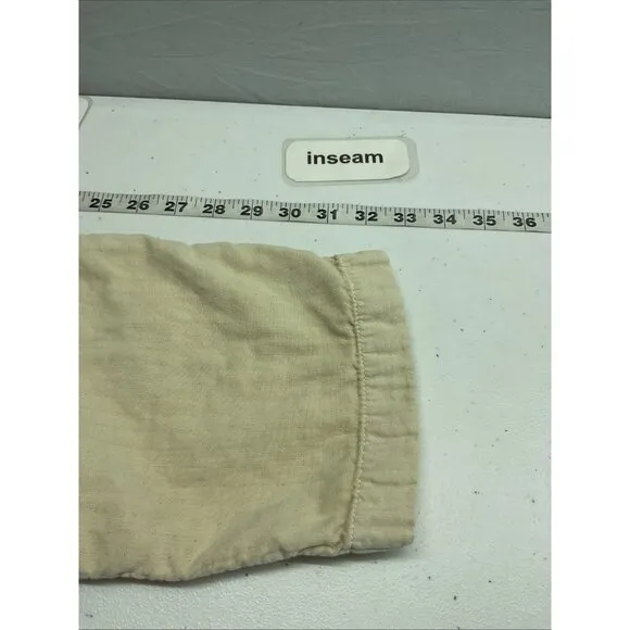 NEW Marine Layer saturday Beach pants pull on elastic drawstring size XXL Beige