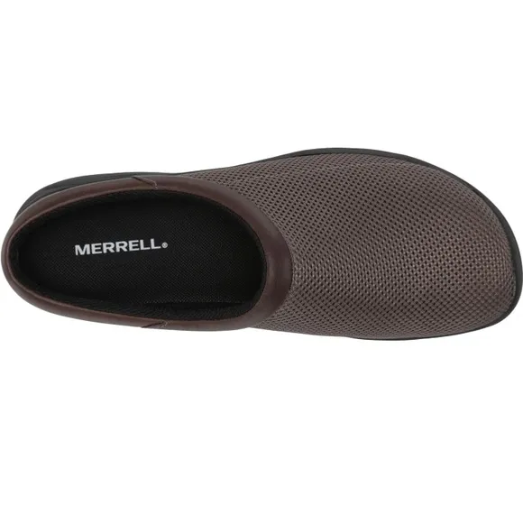 New Merrell Mens maroon mules sandal shoes, size 11.5