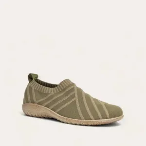 NEW NAOT women's okahu slip on shoes - medium in sage knit