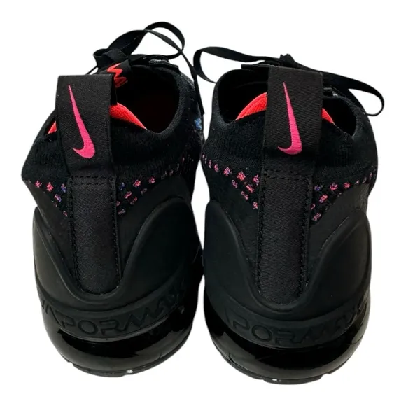 New Nike Air VaporMax 2021 Flyknit Black Hyper Pink DX2355-001 Sneakers 8.5