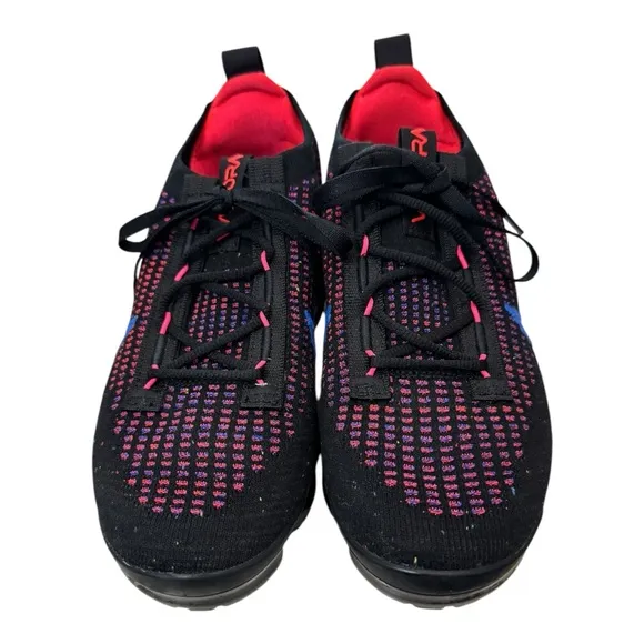 New Nike Air VaporMax 2021 Flyknit Black Hyper Pink DX2355-001 Sneakers 8.5