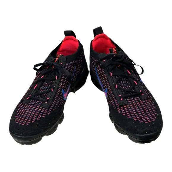 New Nike Air VaporMax 2021 Flyknit Black Hyper Pink DX2355-001 Sneakers 8.5