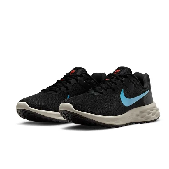 NEW Nike Men's Revolution 6 Next Nature Running Shoes size 10 Black