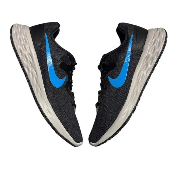 NEW Nike Men's Revolution 6 Next Nature Running Shoes size 10 Black