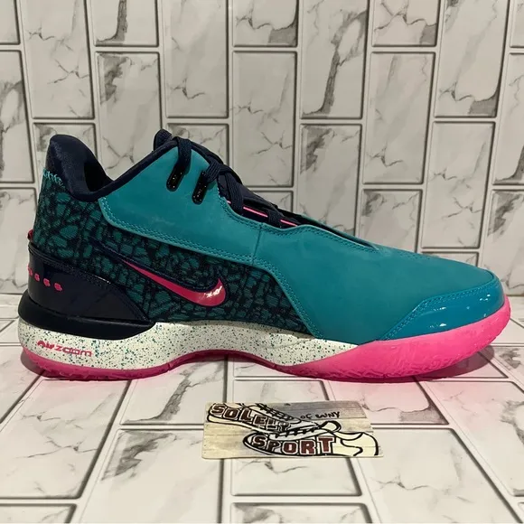 New Nike Zoom Lebron NXXT Gen AMPD South Beach Miami Teal Pink Basketball Men 11