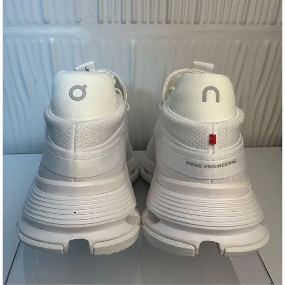 NEW On OnClouds Men’s Cloudnova 2 - Size 12 - All white