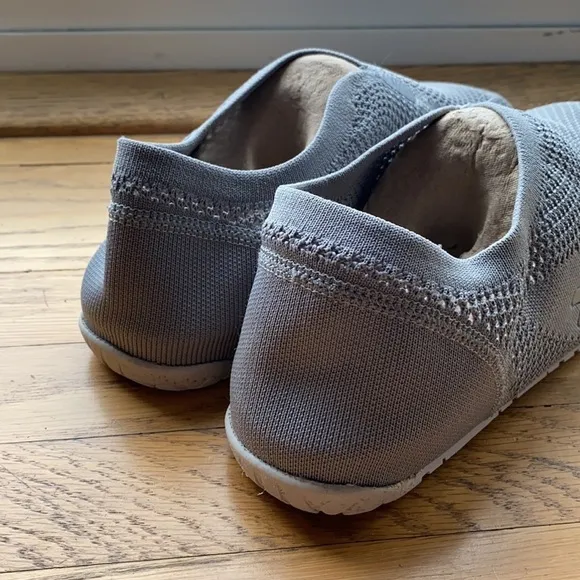 NEW! OTZ Shoes Gray Mesh Cork Insole Slip-ons Size 10.5 Men's