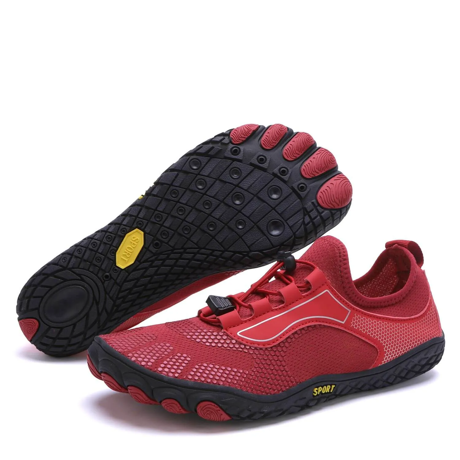 New Outdoor River Tracking Shoes For Men And Women Wading Water Shoes Beach Swimming Mountaineering Five-finger Running Fitness Shoes Barefoot Shoes (Unisex)