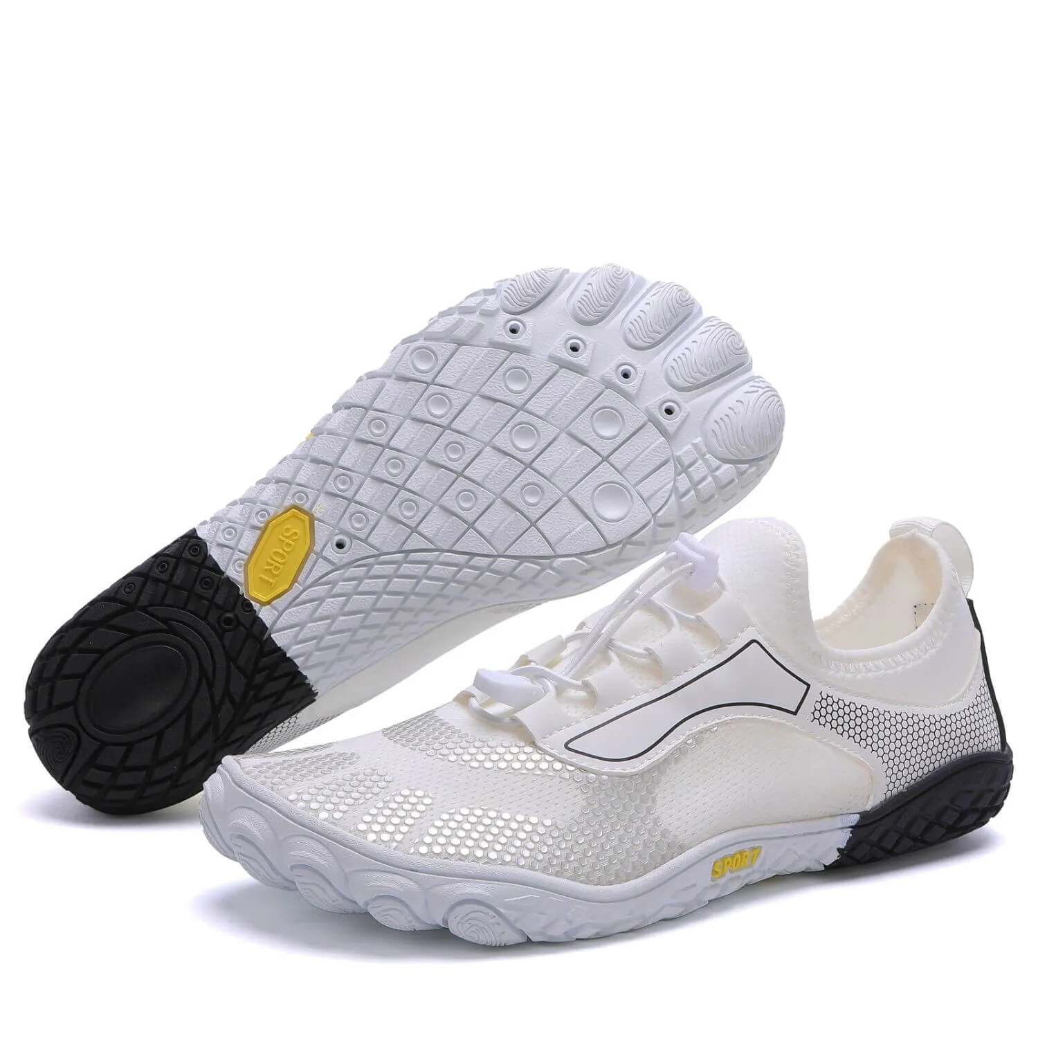 New Outdoor River Tracking Shoes For Men And Women Wading Water Shoes Beach Swimming Mountaineering Five-finger Running Fitness Shoes Barefoot Shoes (Unisex)