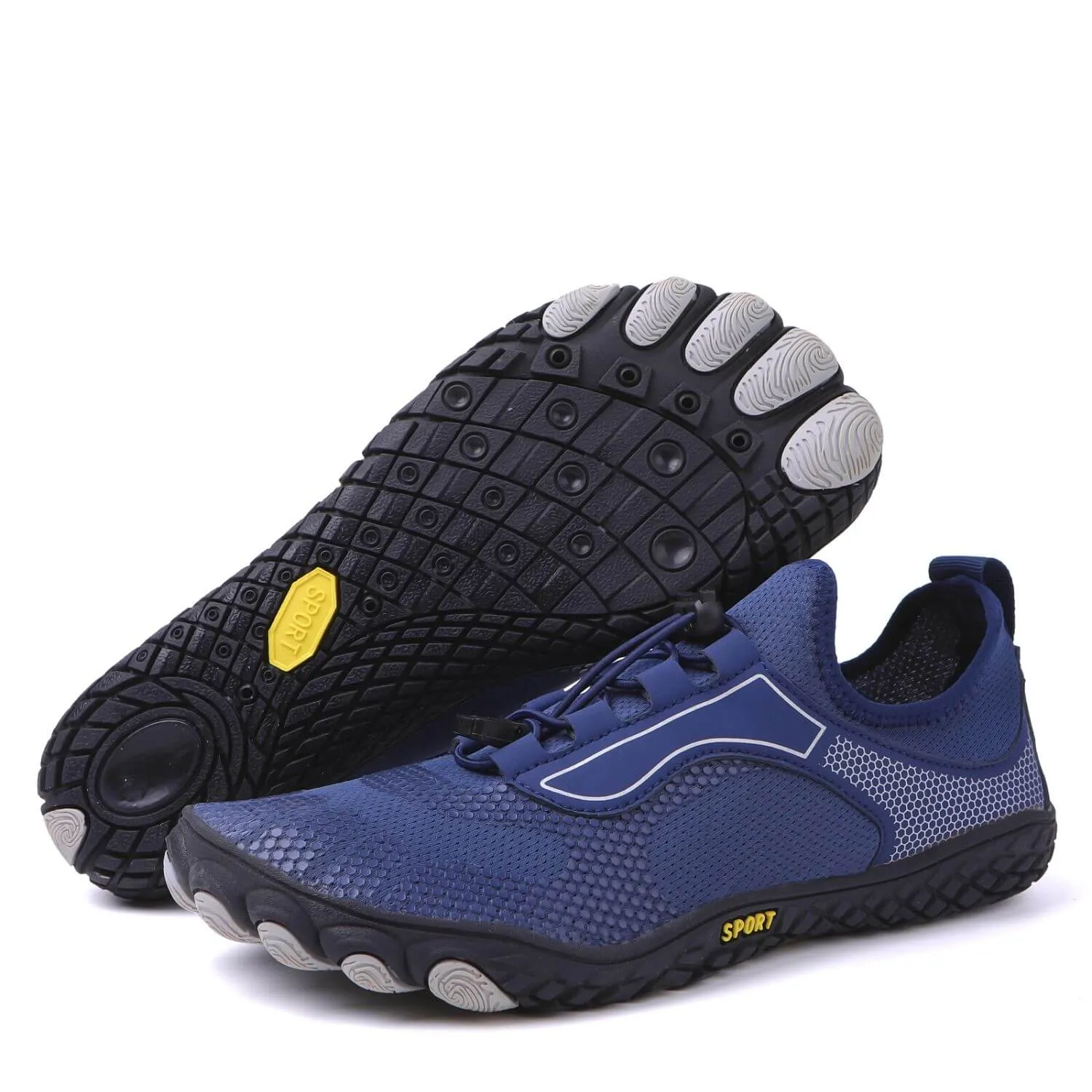 New Outdoor River Tracking Shoes For Men And Women Wading Water Shoes Beach Swimming Mountaineering Five-finger Running Fitness Shoes Barefoot Shoes (Unisex)