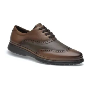 NEW PAZSTOR men's oxfords baruc james in brown
