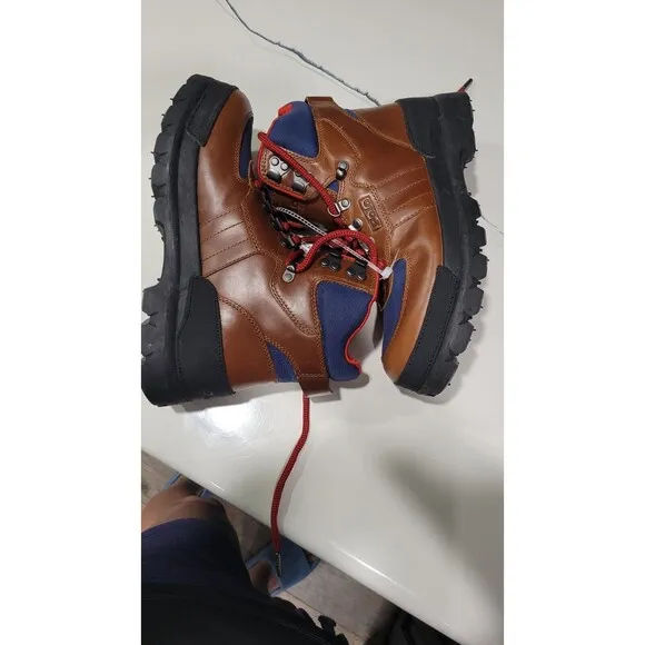 NEW Polo Ralph Lauren Boot Mens US Size 7.5D  Oslo Leather  Oxford Tactical Boot