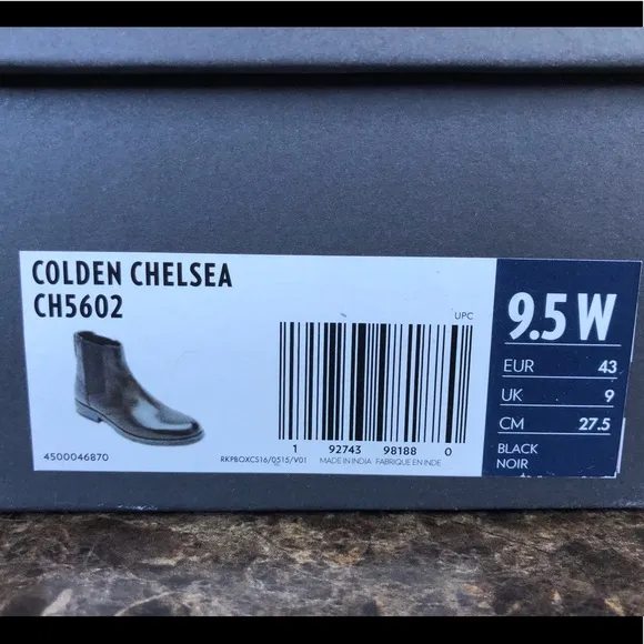 NEW Rockport Men's Colden Chelsea Boots (WIDE fit)
