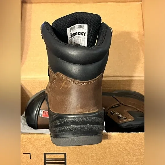 NEW- ROCKY Women’s 5 inch Hiker; Rkk0265 Industrial Boots  SIZE: 9.5 W