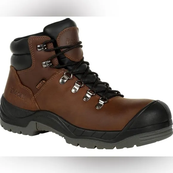 NEW- ROCKY Women’s 5 inch Hiker; Rkk0265 Industrial Boots  SIZE: 9.5 W
