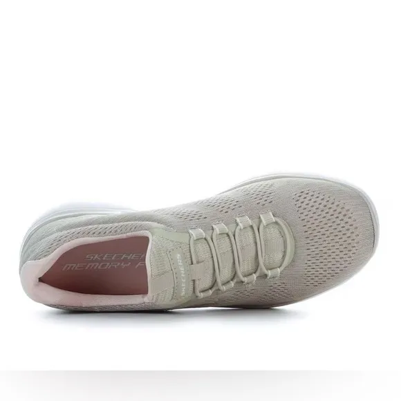 NEW Skechers summit 150113 Cream Athletic memory foam walking Shoes size 10