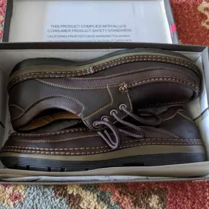 NEW Slip-On Brown Shoes Henry Ferrera Parker-200 Size 9.5